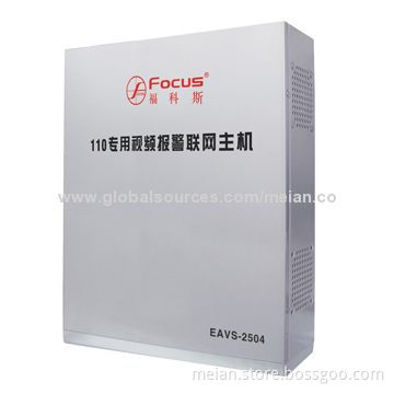 Multifunction TCP/IP DVR with GSM/SMS, Wall-mounted, Built-in Backup UPS Power